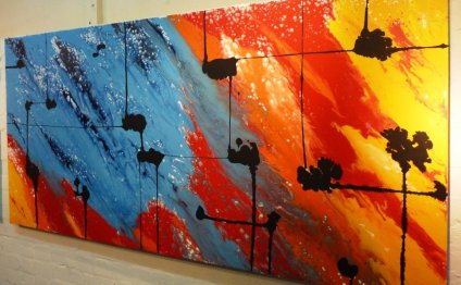 Bondi Beach Abstract Artwork