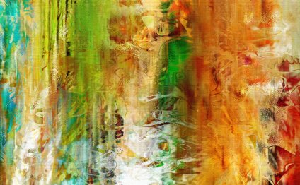 Large Abstract Art Canvas by