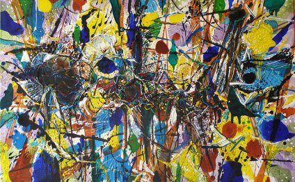 Abstract Jazz paintings