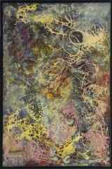 Sobel, Janet (1894-1968) © Copyright Home. 1945 Milky Method. Enamel on Canvas, 44 7/8 x 29 7/8
