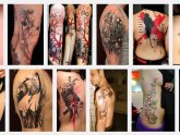 Abstract tattoo artist