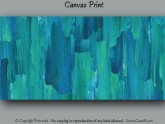 Turquoise Canvas Art