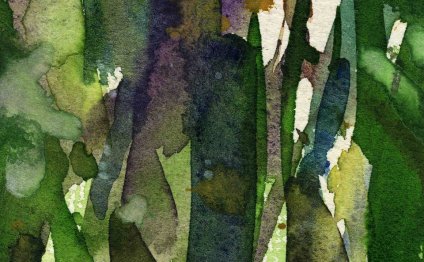Abstract watercolour artists