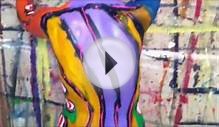 Abstract Couture Body Paint Video by: Sean Wilson