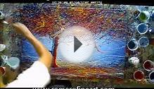 Awesome Dripped Abstract - Time lapse - Art - Painting