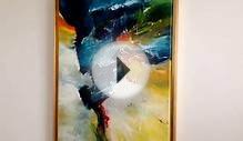 Follow me, 3d painting, by Dan Bunea, living abstract