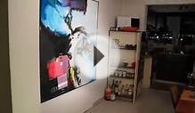 Large living abstract paintings on my walls